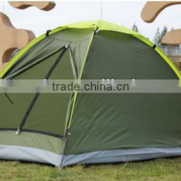 Outdoor Camping Hiking Single Person Four Season Portable Folding Tent Green