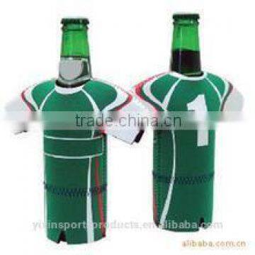 New Style Jacket Shape Neoprene Beer Bottle Carrier With Zipper, Beer Holder, Can Holder