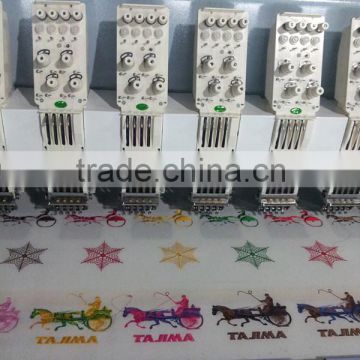 flat single head embroidery machine