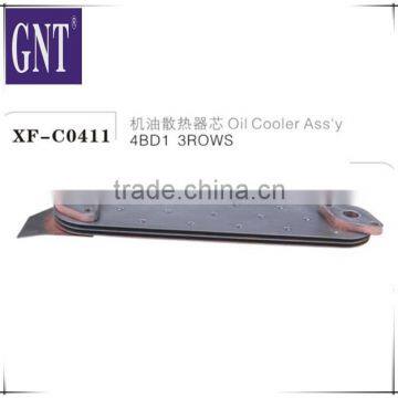 excavator cooling parts 3P 4BD1 oil cooler