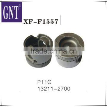 13211-2700 excavator parts P11C engine piston