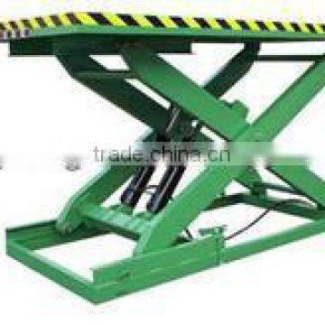 stationary hydraulic scissor small boom lifts