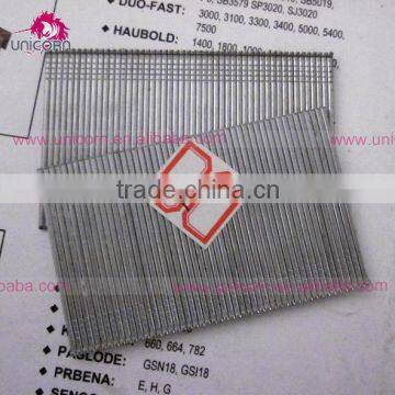 factory export silver 16 gauge t brad nails