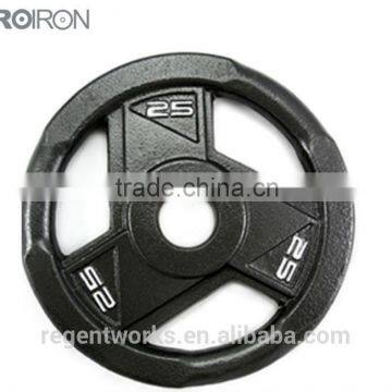 Black Round Weight Plate, cast iron weight plate