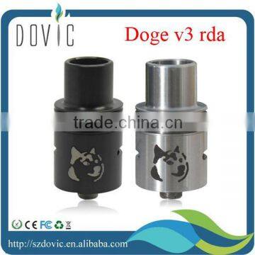 one year warranty ! 26650 doge rda black doge rda v3 v2 high quality