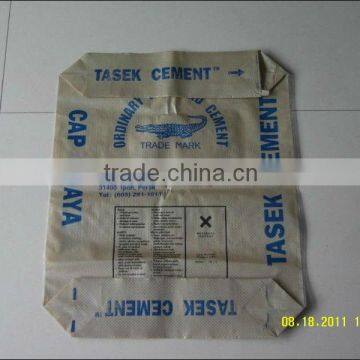 50 kg Block Bottom Valve cement bag