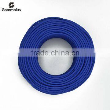 Cloth Covered Round Electrical Cord - Vintage Fabric Braid Lamp Pendant Wire Quality Choice photo-6