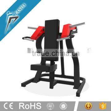 Commercial Gym Equipment Seated Shoulder Press Exercise with Plate-loaded