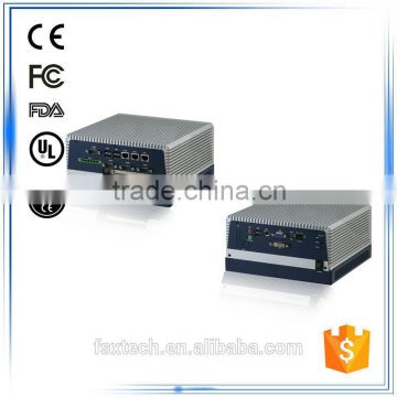 Intel Core i7 i5 P4500 CPU 1*VGA 1*DVI 3*LAN 6*USB 4*COM 2*PCI-Express or 1*PCI +1* PCI-E fanless embedded box pc