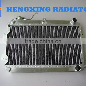 2 ROWS/2 CORES FULL ALUMINUM RACING COOLING RADIATOR FOR ACURA INTEGRA 90-93 MT