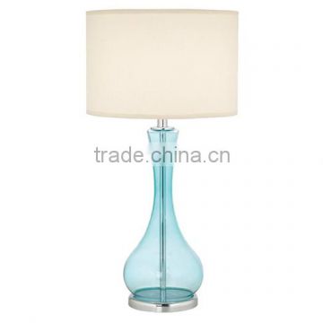 11.1-26 a distinctive appearance glass body a contemporary decor Vineyard Table Lamp with Drum Shade