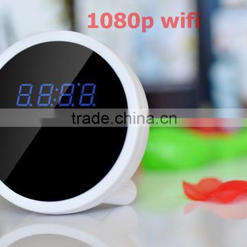 New Arrival 1080p wifi clock camera Home security Surveillance cameras Spy Hidden Camera Motion Detection