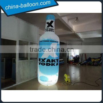 LED Lights Inflatable Bottle, Inflatable Model For Advertising