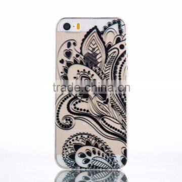 Super Soft TPU Black Printing Case For Iphone 6 For Samsang S7