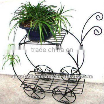 ornamental metal and flower stand/ iron flower shelves iron decoration of house