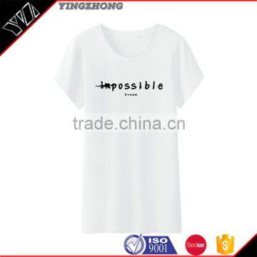 2016 Summer Korean New Fashion Print Cotton T Shirt Women, Cheap T Shirt