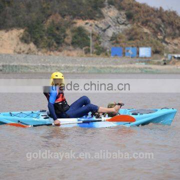 Single pedal drive kayak plastic kayak very hot!!!