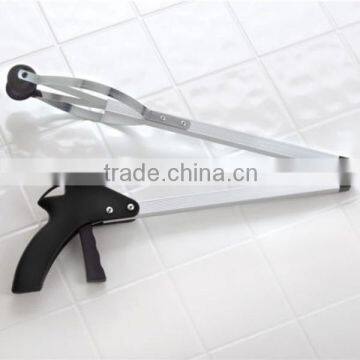 Handle grabber rubbish trash picker, claw grabber reaching tool, kitchen liter extend reacher tool