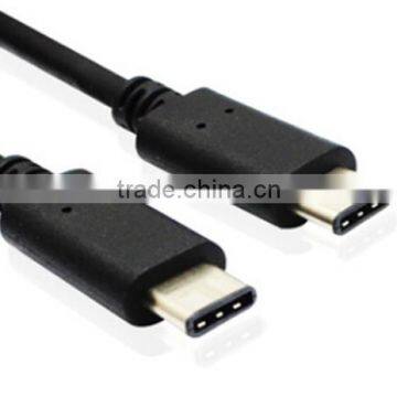 USB Type C Cable, USB Type C to USB Type C, USB-C Type-C Male to Type C Male Charging & Data Cable for Apple New MacBook, Chrome