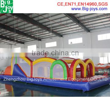 2015 hot sale giant inflatable obstacle course manufacture