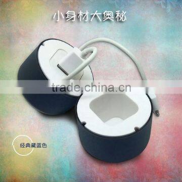 Earphone cable and usb charger inside an winder cases different colors choose