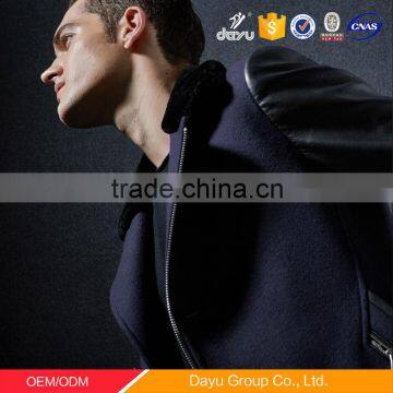 China Cashmere Wool Coat Man Leather Jacket Winter Wool Fabric for Coats photo-4
