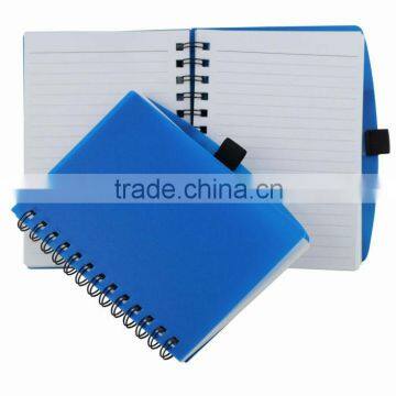 PP cover with pen notebook/spiral notebook