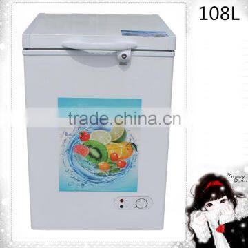 108L mini chest freezer