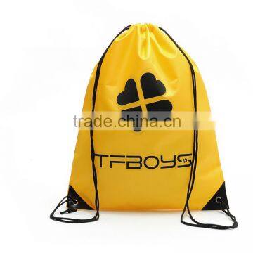 High quality small satin waterproof drawstring bag