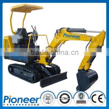 1.8 ton Rubber Crawler Hydraulic Mini Excavator, Pioneer