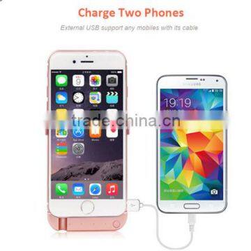Worldcell hot sell charging battery case for Iphone 6S