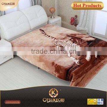 Double ply blanket and animal printed blanket ,cheap fleece blanket in bulk.