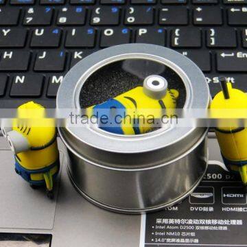 Wholesale Minions Popular Cartoon Character Minions USB Memory Stick,Custom USB Flash Drive Free Logo Printing Mock Up photo-3