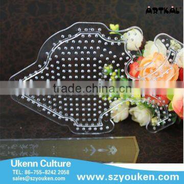 artkal 5mm educational toys pegboard 213 fuse beads diy pegboard toys accessories for adult