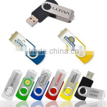 Coming 2014 new products custom usb flash drive, Custom logo plastic swivel usb, china supplier supply usb flash memory 500gb