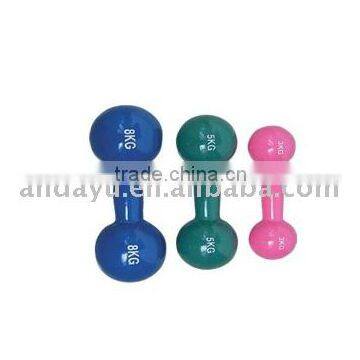 Ball Head Vinyl Dumbbells
