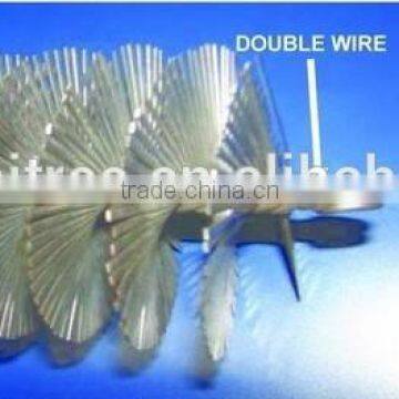 double wire chimney brush