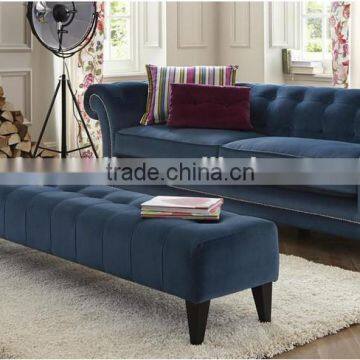 living room blue antique sofa