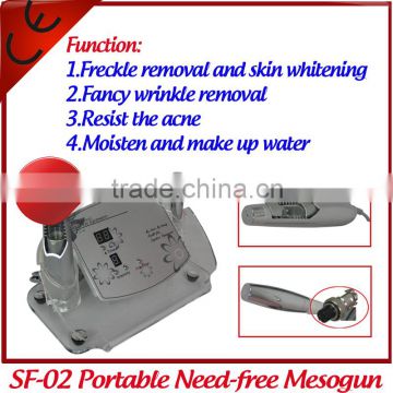 Beauty machine Needle Free Mesotherapy cool and hot electroporation