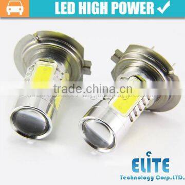 7.5W 11W LED H7 LENS 12V Day Driving Fog Light Bulb Lamp