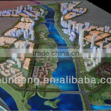 Architecture 3D model making / urban planning model