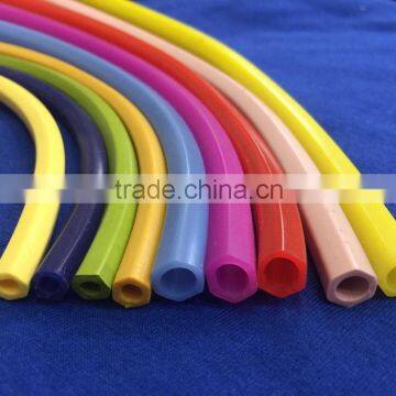 RoHS certified Colorful custom transparent silicone hose