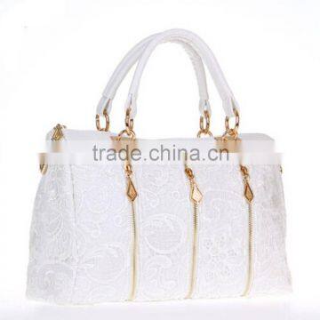 Fashion Korean Women Lace Handbag PU Leather Messenger Tote Shoulder Bag Satchel