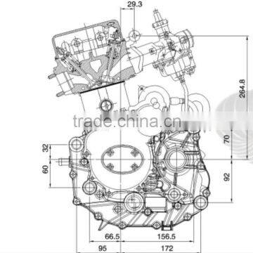 Made in China Rato Water Cooled Motorcycle Engine photo-3