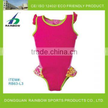 Girls floating swimsuit for swimschool