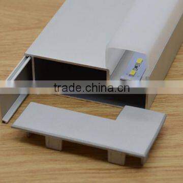 2015 Newest Aluminium Profile for Led Strips For Wall Lighting L shape TED001PW2