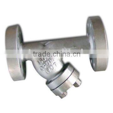 Ductile iron flanged Y-strainer 1500LB 2500LB