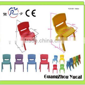 Durable plastic stacking chairs