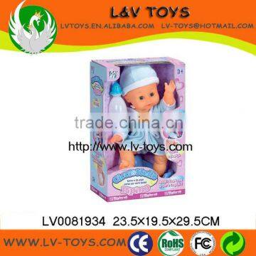 New product 14 Inch plastic doll from China supplier for kid play with EN71/EN62115/6P/EMC/ROHS2.0/AZO