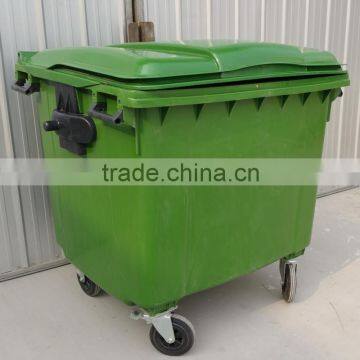 HDPE-outdoor 1100liter garbage can